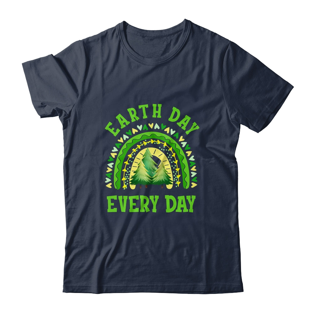 Earth Day Everyday Rainbow Pine Tree Shirt Earth Day Everyday Rainbow Pine Tree Shirt