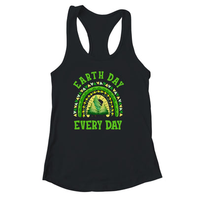 Earth Day Everyday Rainbow Pine Tree Design Earth Day Shirt & Tank Top | siriusteestore