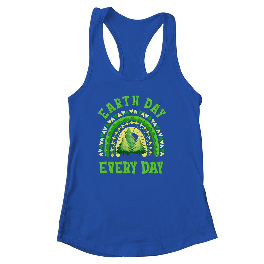 Earth Day Everyday Rainbow Pine Tree Shirt Earth Day Everyday Rainbow Pine Tree Shirt