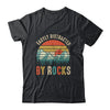 Easily Distracted By Rocks Geology Collecting Lovers Vintage Shirt & Hoodie | siriusteestore