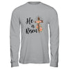 Easter Day For Christian Teen Girls Mom He Is Risen Leopard Shirt & Hoodie | siriusteestore