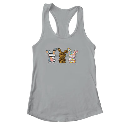 Easter Day Leopard Striped Bunny Rabbit Shirt & Tank Top | siriusteestore