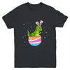 Easter Dinosaur Funny T Rex Bunny Egg Cute Boys Girls Kids Youth Shirt | siriusteestore