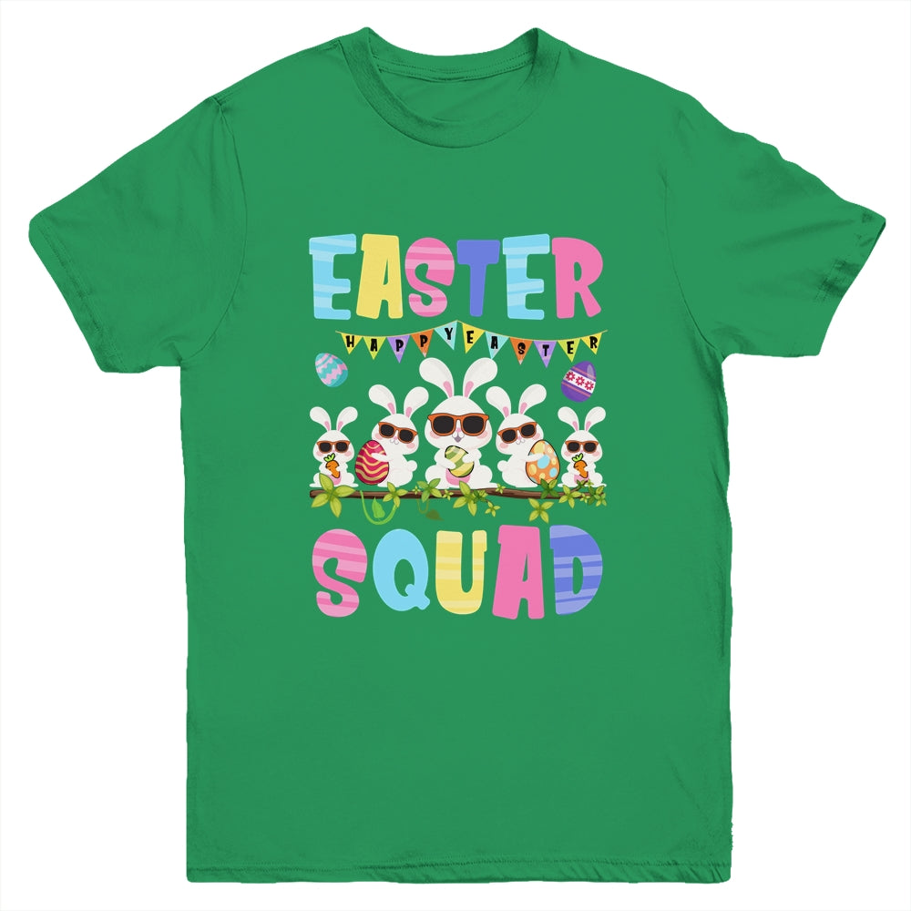 Easter Squad Bunnies Family Matching Boys Girls Kids Youth Shirt | siriusteestore