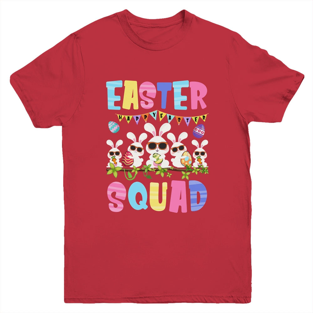 Easter Squad Bunnies Family Matching Boys Girls Kids Youth Shirt | siriusteestore