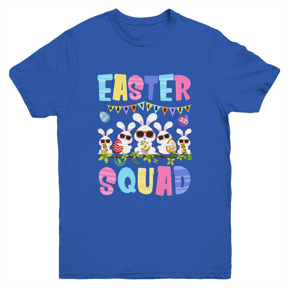Easter Squad Bunnies Family Matching Boys Girls Kids Youth Shirt | siriusteestore