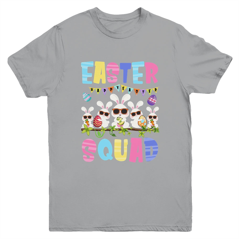 Easter Squad Bunnies Family Matching Boys Girls Kids Youth Shirt | siriusteestore