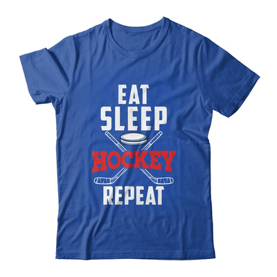 Eat Sleep Hockey Repeat For Hockey Player Shirt & Hoodie | siriusteestore