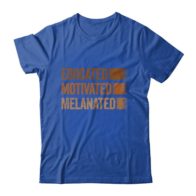 Educated Motivated Melanated Black History African Pride Shirt & Hoodie | siriusteestore