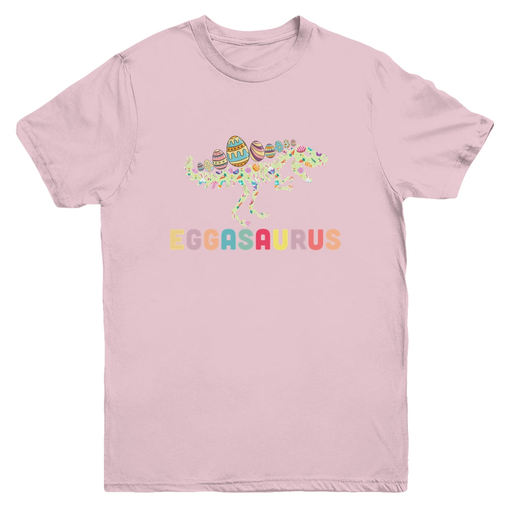 Eggasaurus Stegosaurus Egg Dinosaur Happy Easter Day Youth Shirt | siriusteestore