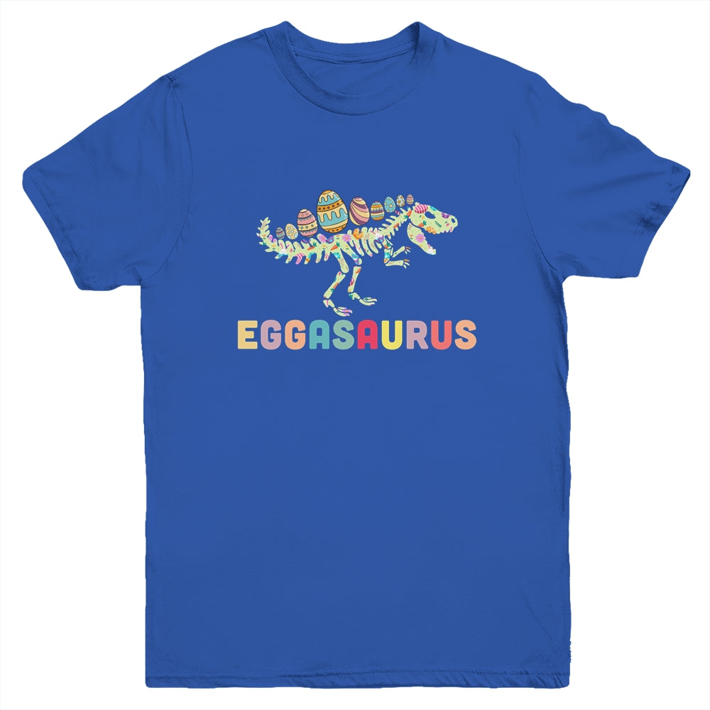 Eggasaurus Stegosaurus Egg Dinosaur Happy Easter Day Youth Shirt | siriusteestore