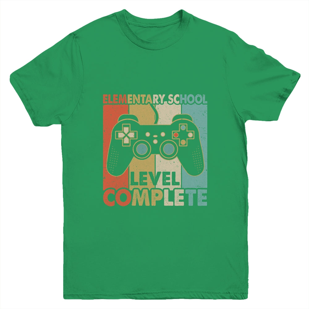Elementary School Graduation Level Complete Video Games Boys Youth Shirt | siriusteestore