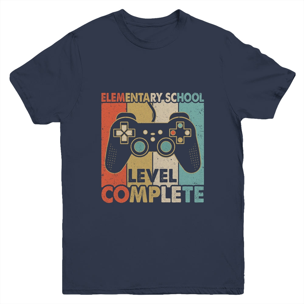 Elementary School Graduation Level Complete Video Games Boys Youth Shirt | siriusteestore