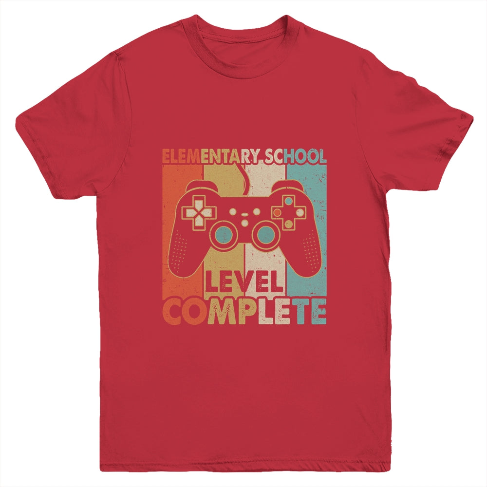 Elementary School Graduation Level Complete Video Games Boys Youth Shirt | siriusteestore