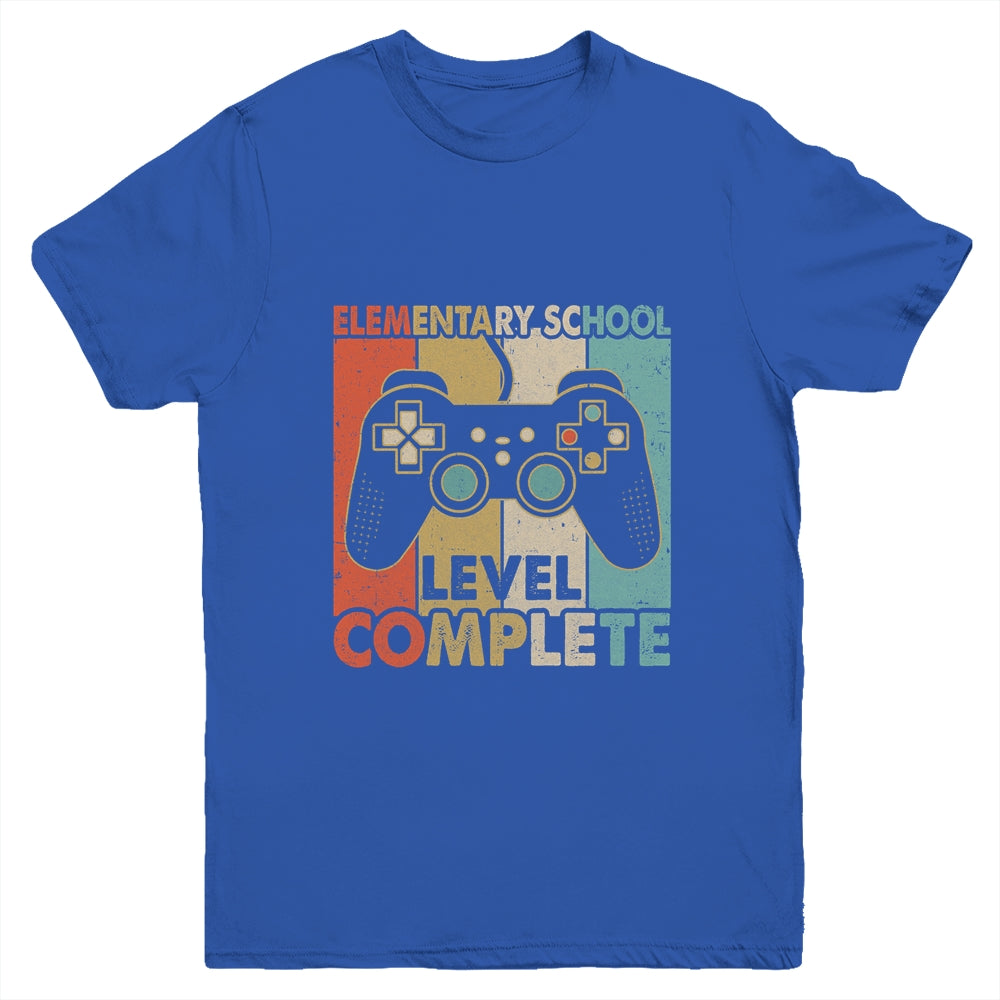 Elementary School Graduation Level Complete Video Games Boys Youth Shirt | siriusteestore
