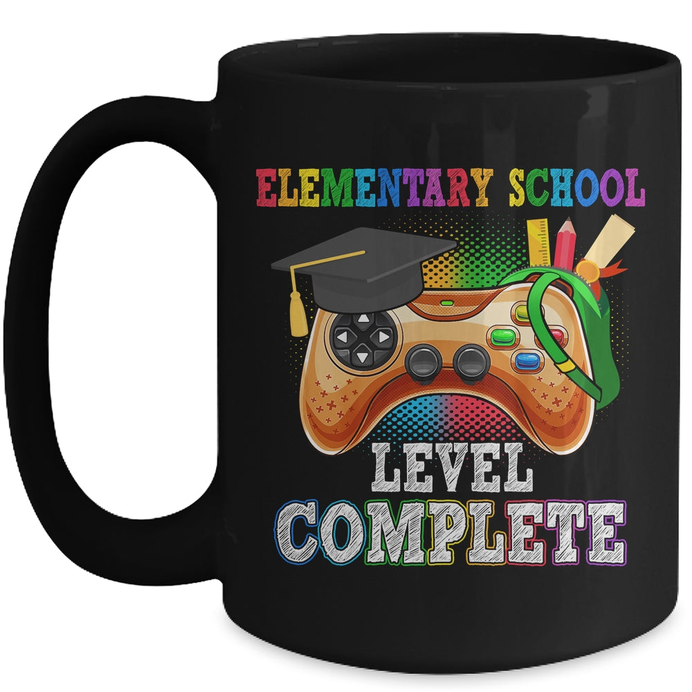 Elementary School Level Complete Last Day Of School Graduate Mug | siriusteestore