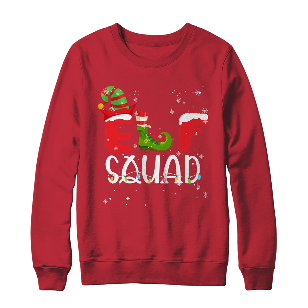 Elf Squad Christmas Matching Family Boy Girl Funny Shirt & Sweatshirt | siriusteestore