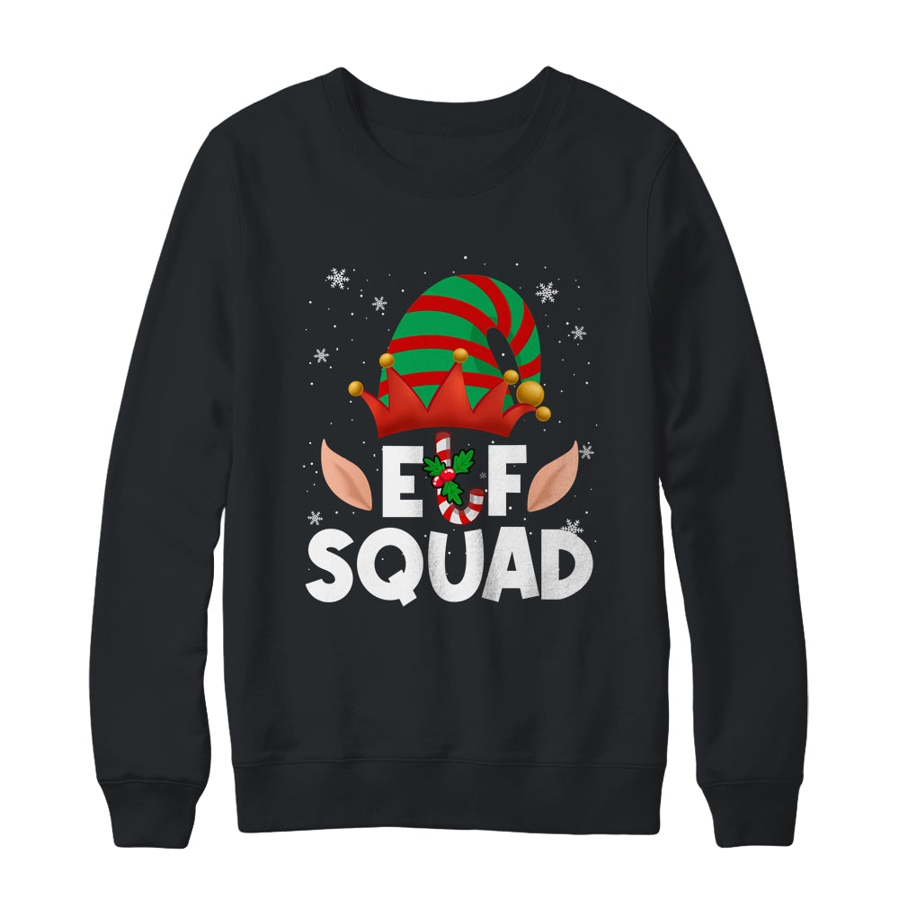 Elf Squad Funny Family Christmas Matching Family Teens Shirt & Sweatshirt | siriusteestore