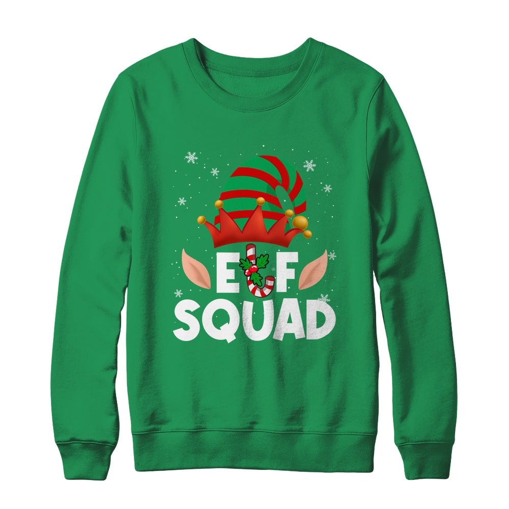 Elf Squad Funny Family Christmas Matching Family Teens Shirt & Sweatshirt | siriusteestore