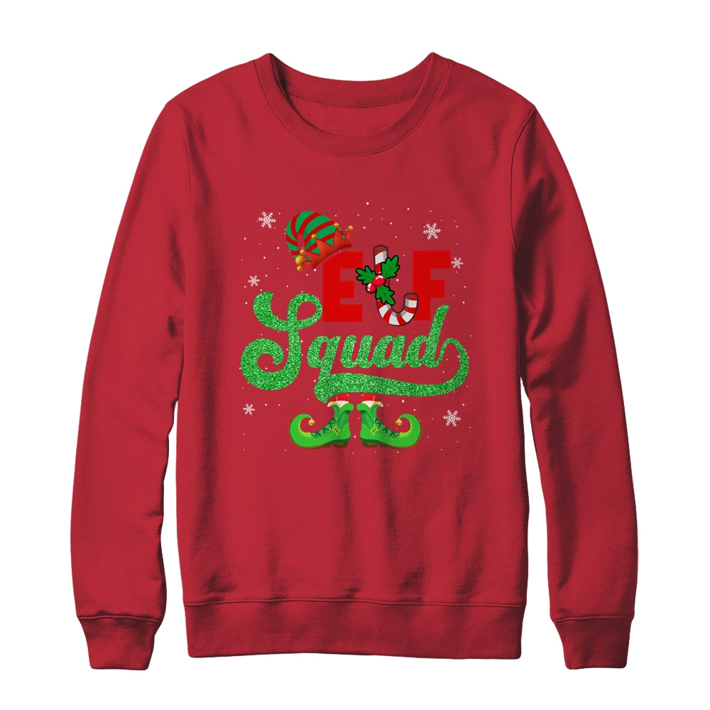 Elf Squad Funny Family Christmas Matching Family Xmas Shirt & Sweatshirt | siriusteestore