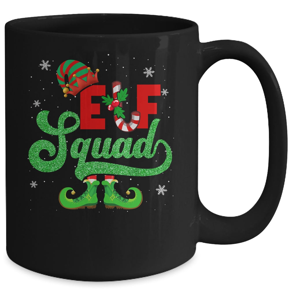 Elf Squad Funny Family Christmas Matching Family Xmas Mug | siriusteestore