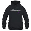 Epilepsy Warrior Epilepsy Awareness Purple Ribbon Shirt & Tank Top | siriusteestore