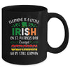 Everyone Is A Little Irish Except German St Patricks Day Mug | siriusteestore