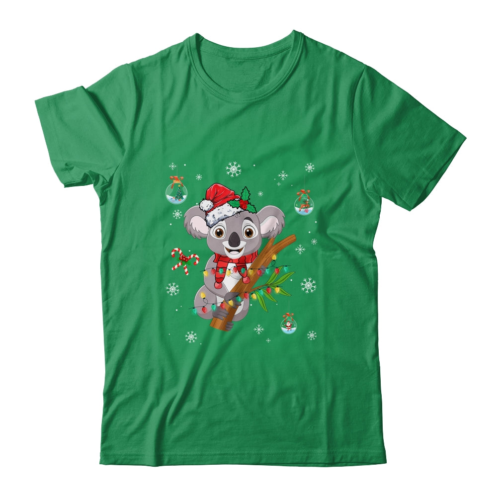 Fa La La Koala La La Cute Koala Bear Christmas Xmas Lights Shirt & Sweatshirt | siriusteestore