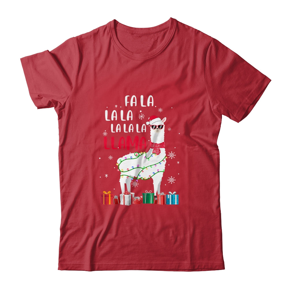 Fa La La Llama Christmas For Women Men Kids Shirt & Sweatshirt | siriusteestore