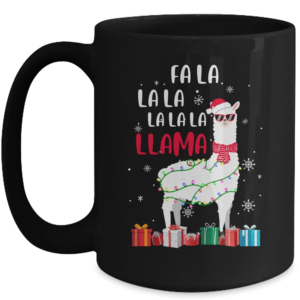 Fa La La Llama Christmas For Women Men Kids Mug | siriusteestore