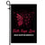 Faith Hope Love Butterfly Brain Aneurysm Awareness Flag Burgundy Ribbon | siriusteestore
