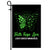 Faith Hope Love Butterfly Liver Cancer Awareness Flag Green Ribbon | siriusteestore