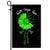 Faith Hope Love Liver Cancer Awareness Flag Daisy Flower Green Ribbon | siriusteestore