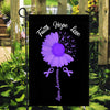 Faith Hope Love Lupus Awareness Flag Daisy Flower Purple Ribbon | siriusteestore