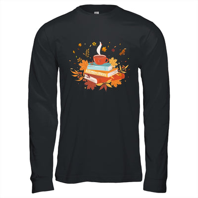 Fall For Women Coffee Time Reading Book Lover Shirt & Hoodie | siriusteestore