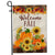 Fall Garden Flag Welcome Autumn Pumpkin Sunflowers for Farmhouse Lawn | siriusteestore