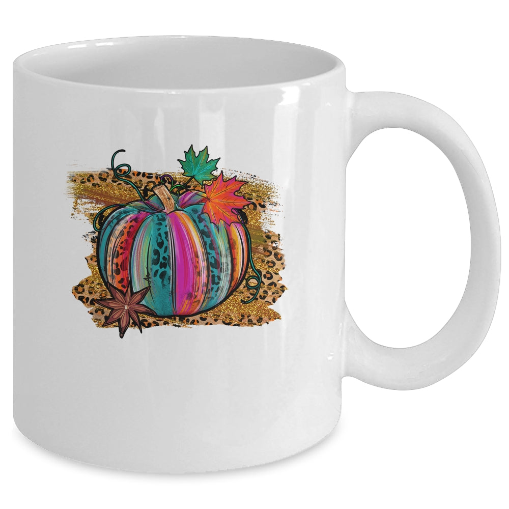 Fall Pumpkin Women Floral Pumpkin Halloween Mug | siriusteestore
