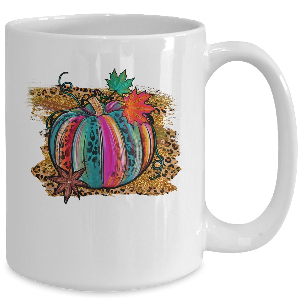Fall Pumpkin Women Floral Pumpkin Halloween Mug | siriusteestore