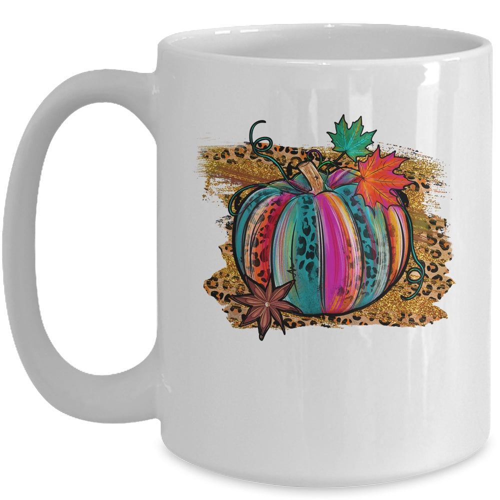 Fall Pumpkin Women Floral Pumpkin Halloween Mug | siriusteestore