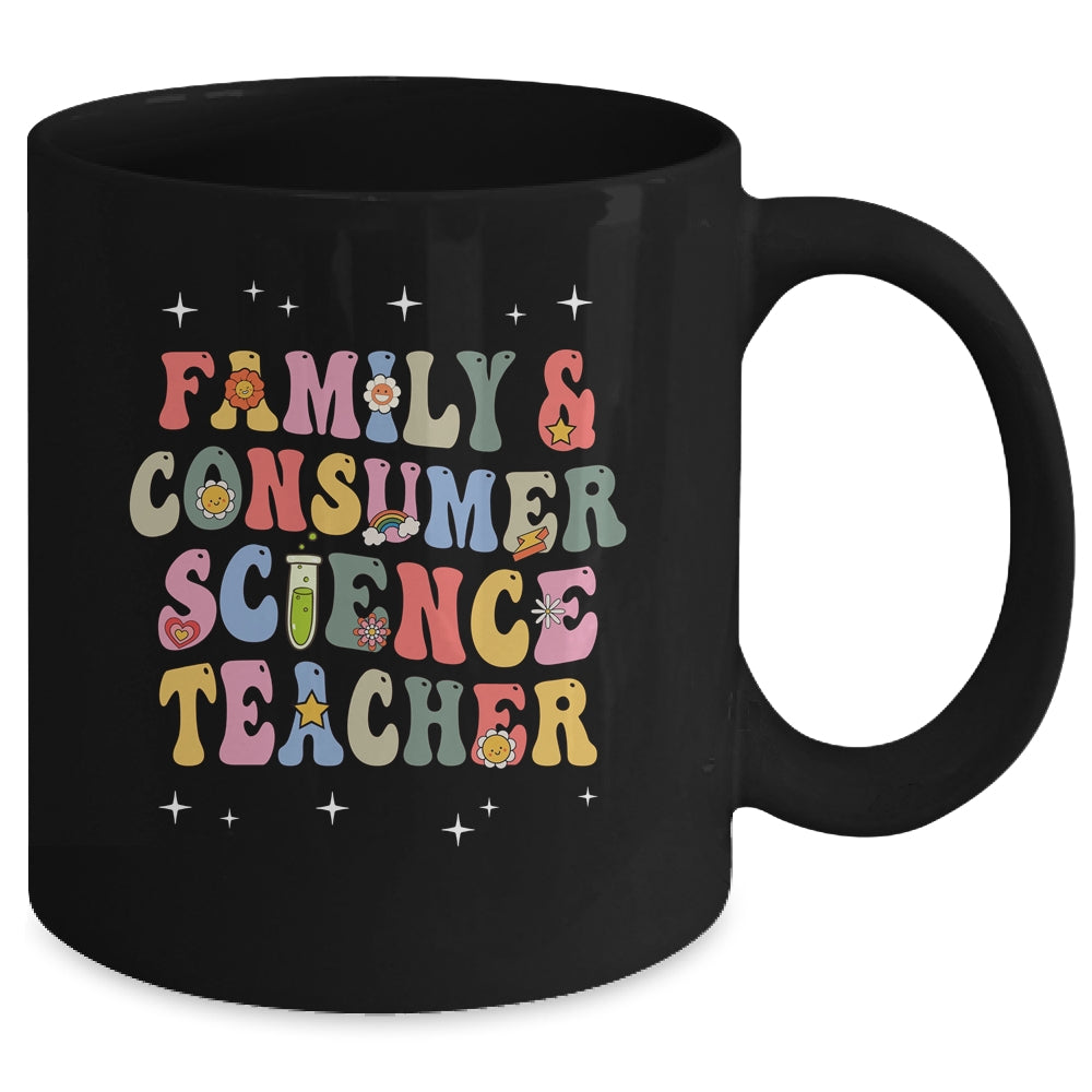 Family And Consumer Science Teacher Groovy Mug | siriusteestore