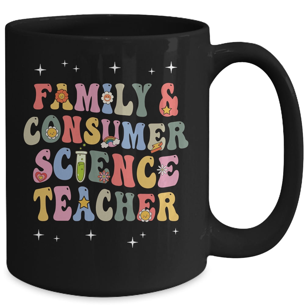 Family And Consumer Science Teacher Groovy Mug | siriusteestore