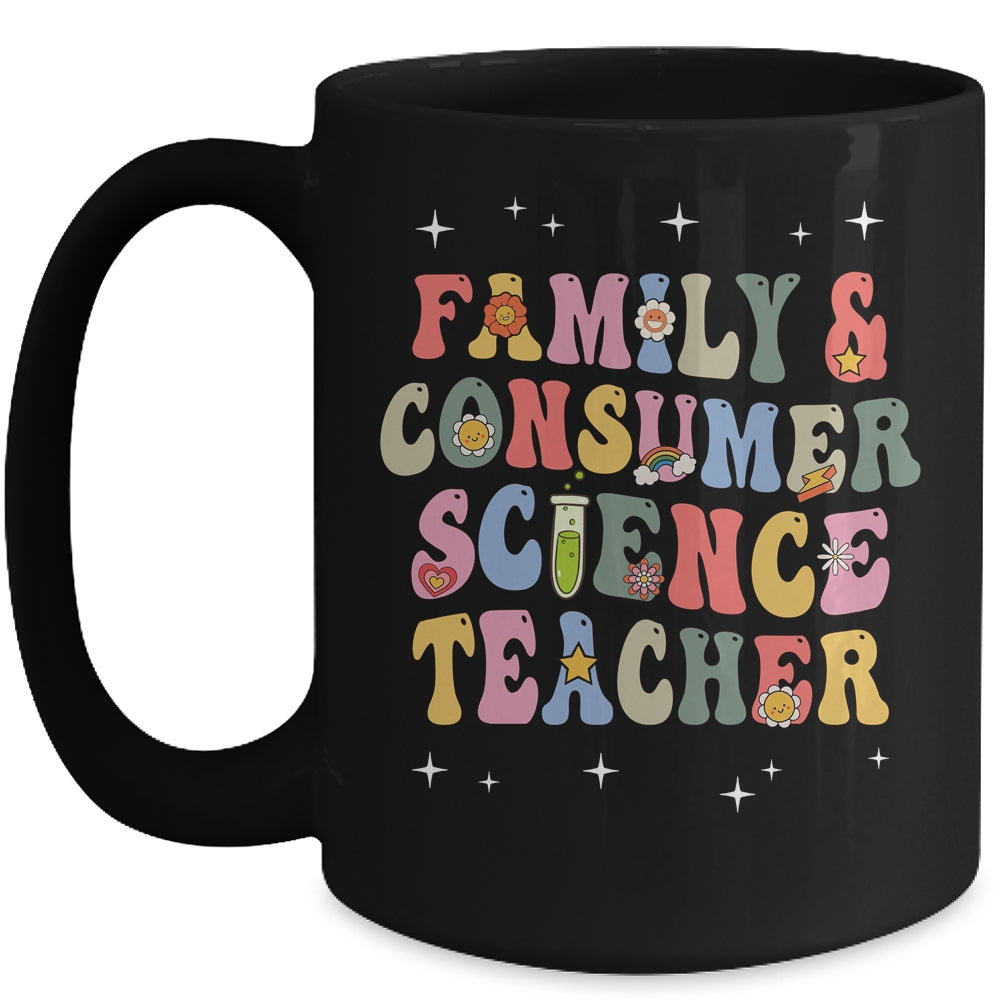 Family And Consumer Science Teacher Groovy Mug | siriusteestore