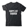 Family Brain Cancer Awareness Grey Ribbon Support Squad Shirt & Hoodie | siriusteestore