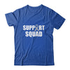 Family Brain Cancer Awareness Grey Ribbon Support Squad Shirt & Hoodie | siriusteestore