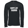Family Brain Cancer Awareness Grey Ribbon Support Squad Shirt & Hoodie | siriusteestore