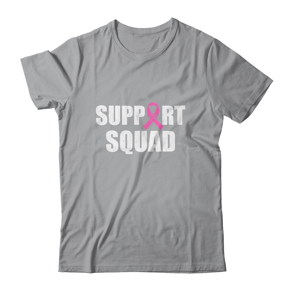 Family Breast Cancer Awareness Pink Ribbon Support Squad Shirt & Hoodie | siriusteestore