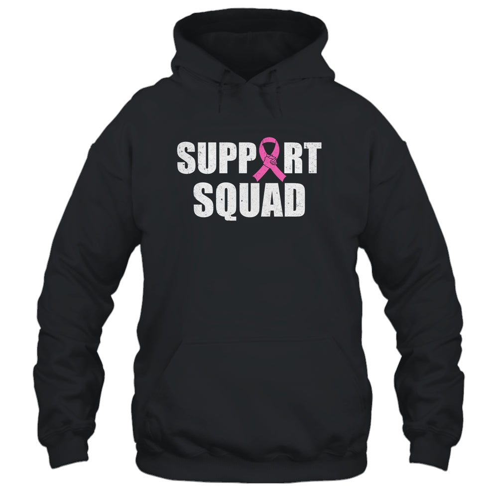 Family Breast Cancer Awareness Pink Ribbon Support Squad Shirt & Hoodie | siriusteestore