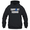 Family Colon Cancer Awareness Blue Ribbon Support Squad Shirt & Hoodie | siriusteestore