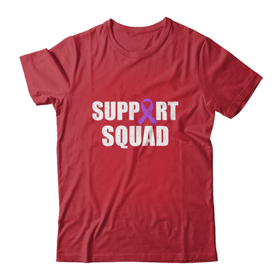 Family Lupus Epilepsy Awareness Purple Ribbon Support Squad Shirt & Hoodie | siriusteestore