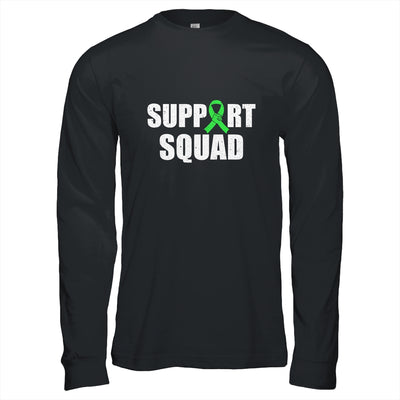 Family Lymphoma Liver Awareness Green Ribbon Support Squad Shirt & Hoodie | siriusteestore